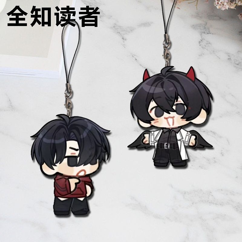 Omniscient Readers Viewpoint โทรศัพท์มือถือ Lanyard เกาหลี Manwha จี้อะคริลิคสายรัดแขวนเชือกน่ารัก Kawaii ของขวัญ