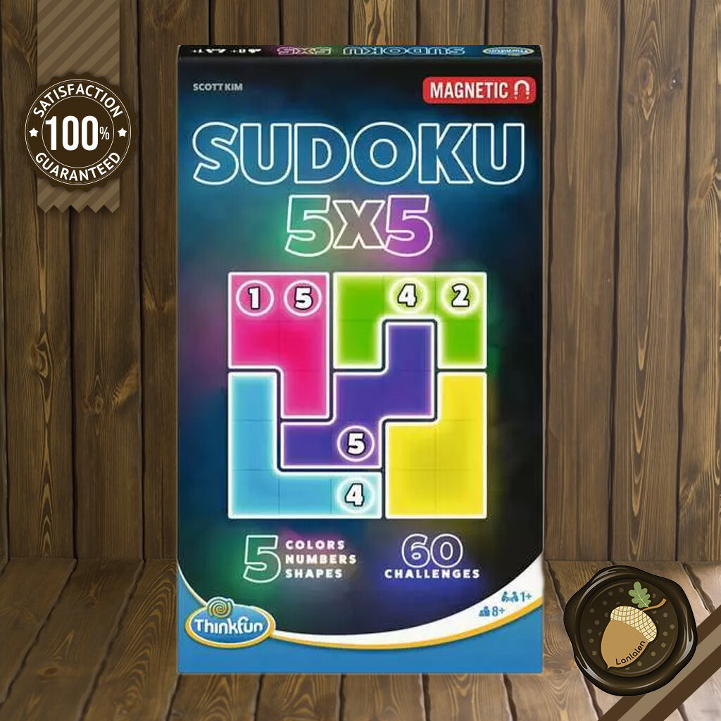 Sudoku 5x5 ThinkFun Board Game บอร์ดเกม