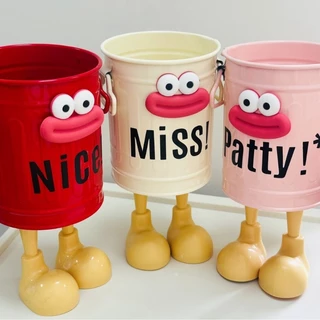 COD ที่ใส่ปากกา DIY กล่องเก็บแปรงแต่งหน้า ความจุขนาดใหญ่ สร้างสรรค์สก์ท็อปกรณี แบบยอดนิยม