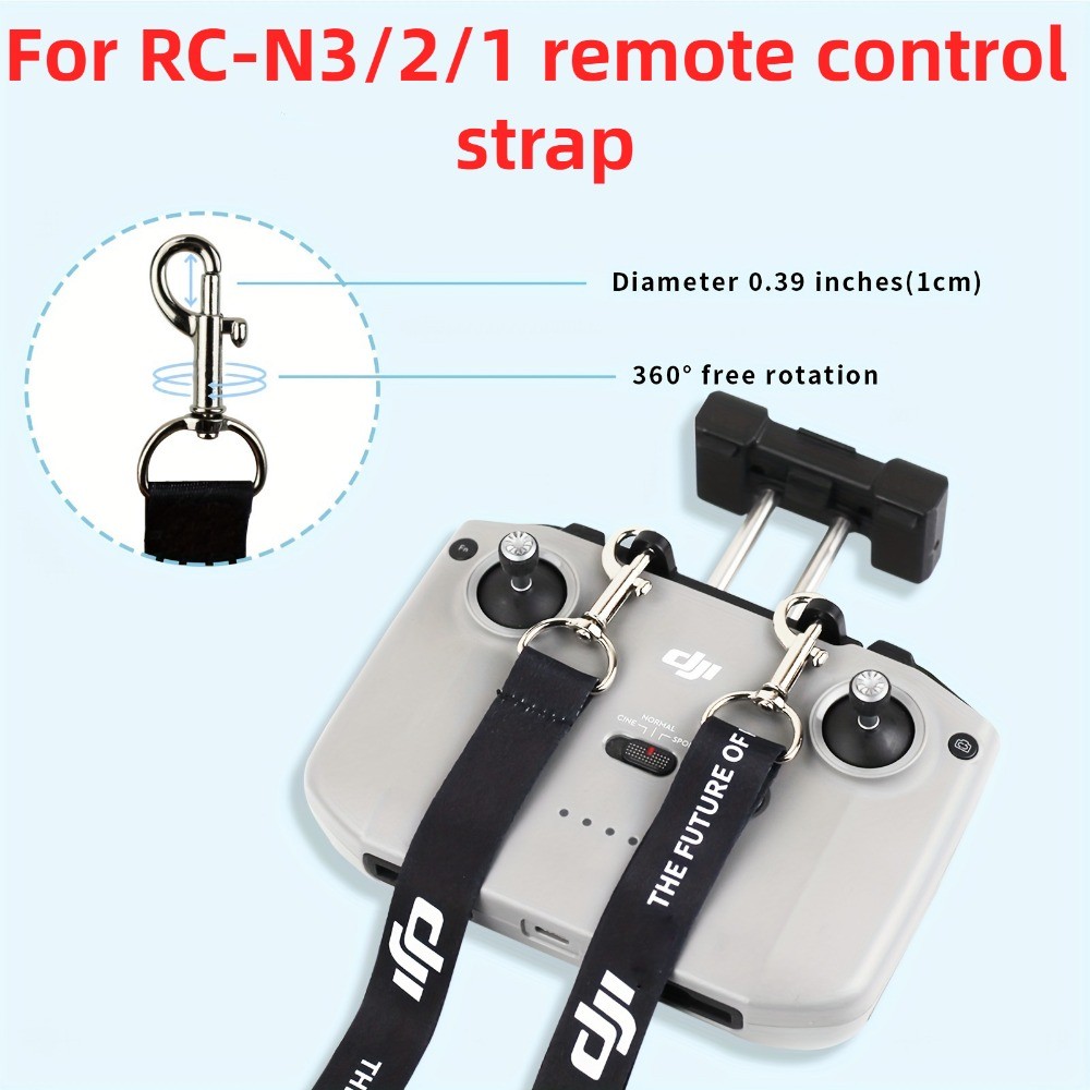 สําหรับ DJI NEO 2/AIR3S RC-N3/2/1 รีโมทคอนโทรลแขวนสายรัด DJI Neo เชือกแขวนสลิงคออุปกรณ์เสริมป้องกันการตก
