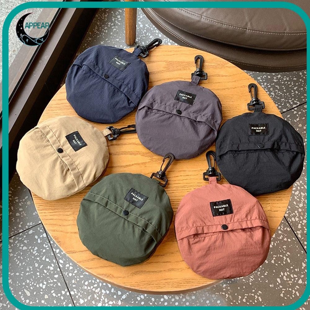Appear Bucket Hat Camping Hiking Summer Waterproof Quick-drying With Storage Bag หมวกปานามา