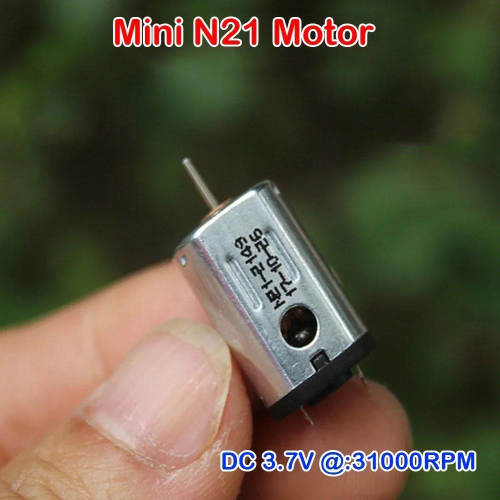 Strong Magnetic N21-2149 มอเตอร์ DC 3V 3.7V 4.2V 31000RPM ความเร็วสูง Precious แปรงโลหะเครื่องยนต์ D