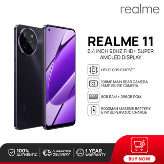 Realme 11 Cellphone Original Phone 12GB RAM 128GB ROM Android Mobile Phone 1 Year Warranty