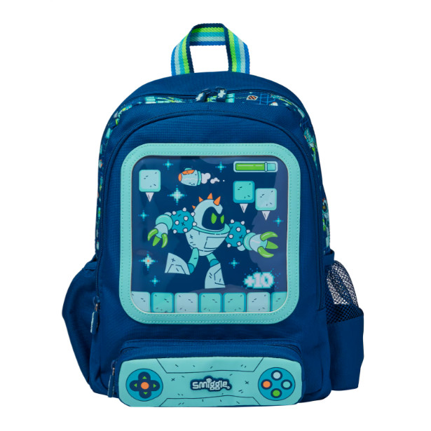 Australia smiggle New Style Grade 1-3 Robot Style Medium Backpack