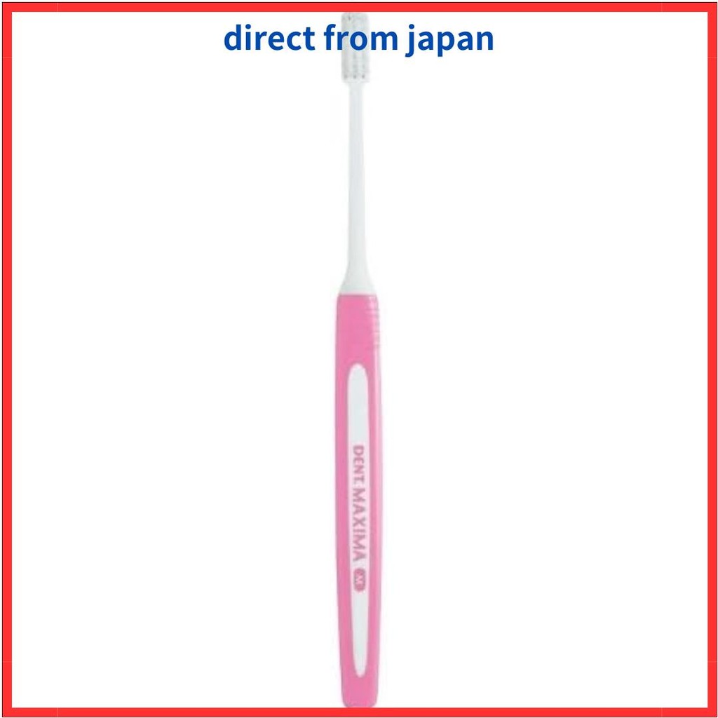 【Direct from Japan】Lion Maxima แปรงสีฟัน DENT MAXIMA 1 ชิ้น Medium M สีชมพู