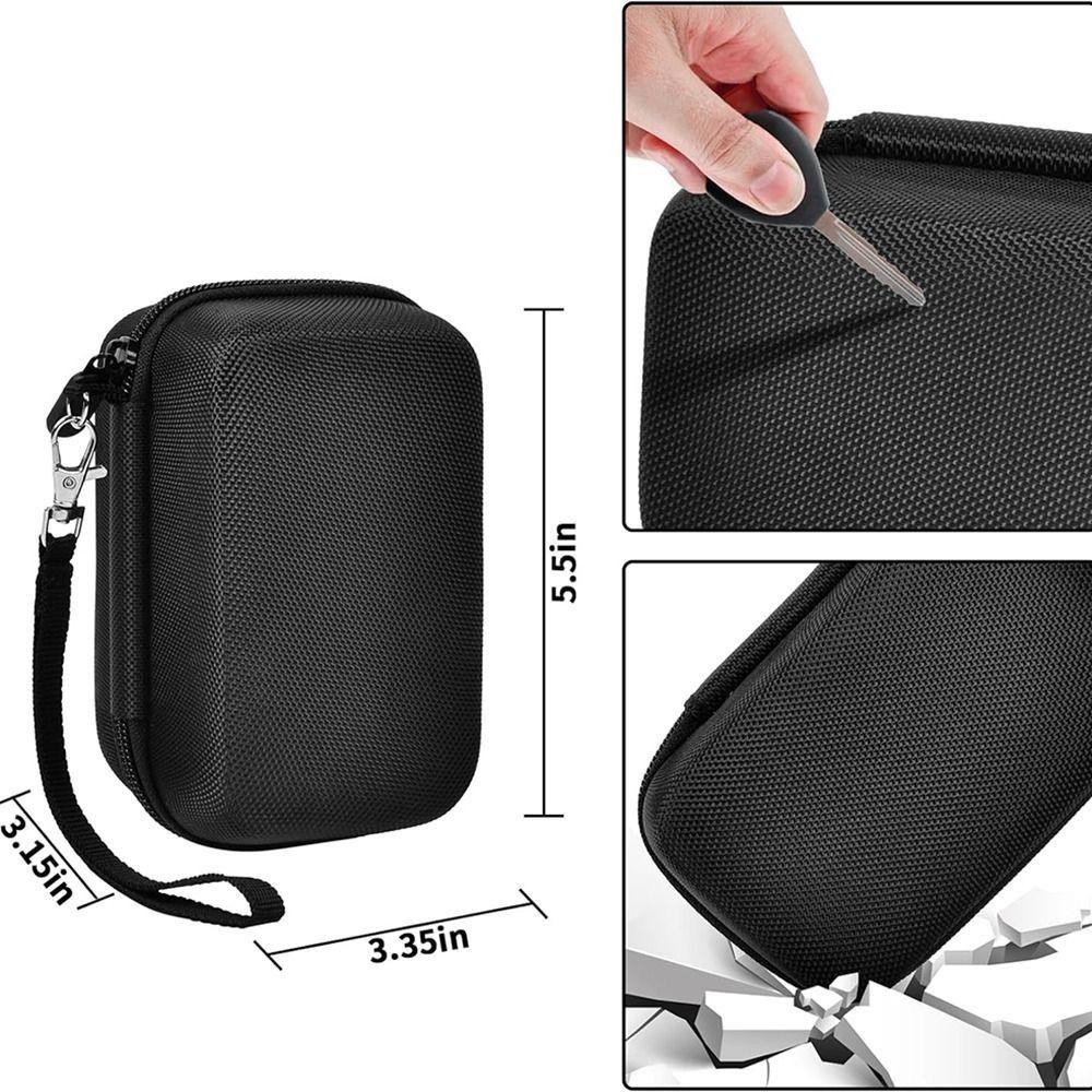 Lidyedat165 Camera Storage Holder, Compact Universal Camera, กันกระแทกกันน้ําสําหรับ Kodak Pixpro/ PowerShot ELPH 180/190 / DSCW800 / DSCW830