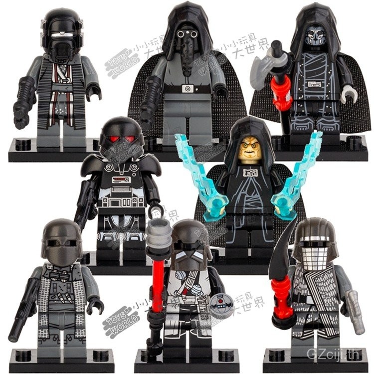 Ball Wars Karen Samurai Group Galindan Dark Soldier ประกอบอาคารบล็อก Minifigure PG8296 GS0Z