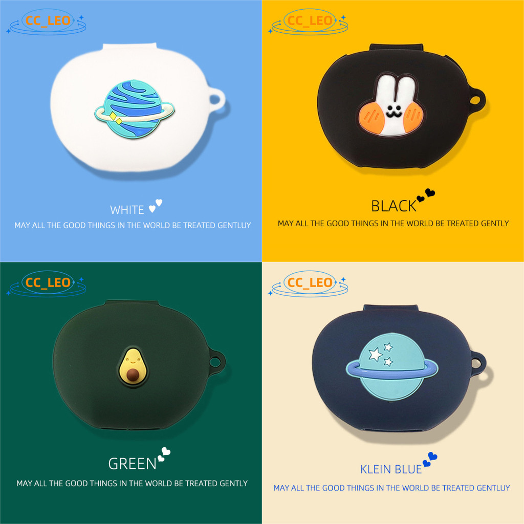 For EDIFIER NeoBuds Plus Case Silicone Soft Case Suitable for EDIFIER NeoBuds Plus Cartoon Shark Cut