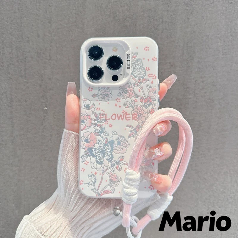 Mario เคสไอโฟน11 12 13 14 15 16 Pro Max Matte Cartoon การ์ตูน hard Case For iPhone 7 8 16 15 PLUS X/XS XR XSMAX