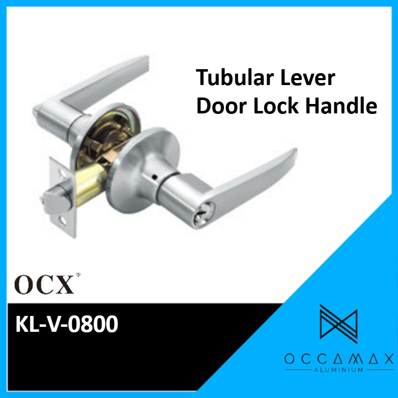 OCX Tubular ชุดล็อคประตู Handle KL-V-0800