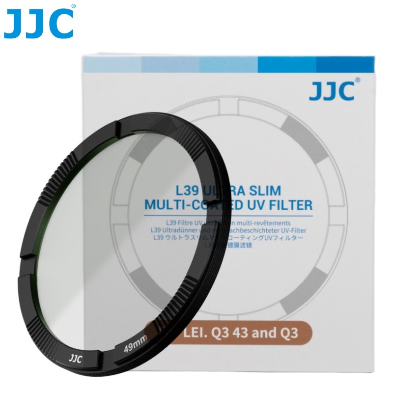 JJC UV Filter ตัวป้องกันเลนส์สําหรับกล้อง Leica Q3 Q343 Q3 43 ฟิลเตอร์ AR ป้องกันแสงสะท้อนและป้องกัน