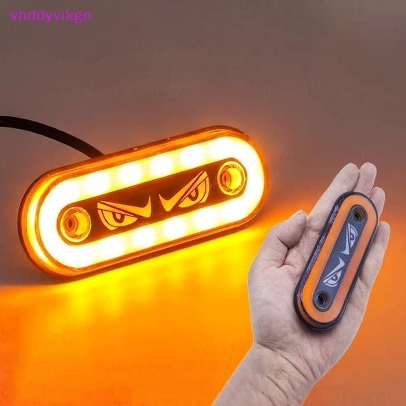 VHDD การมองเห็นสูง 12 V/24 V LED เครื่องหมายด้านข้างกระพริบและโหมดไฟคงที่สําหรับรถบรรทุกรถพ่วงและรถจักรยานยนต์ TH