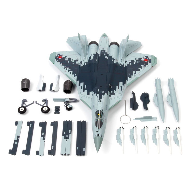1: 72 Su 57 รุ่น Telbo su57 เครื่องบินโลหะผสมรุ่นรัสเซีย Fighter เครื่องบินผลิตภัณฑ์สําเร็จรูปเครื่อ