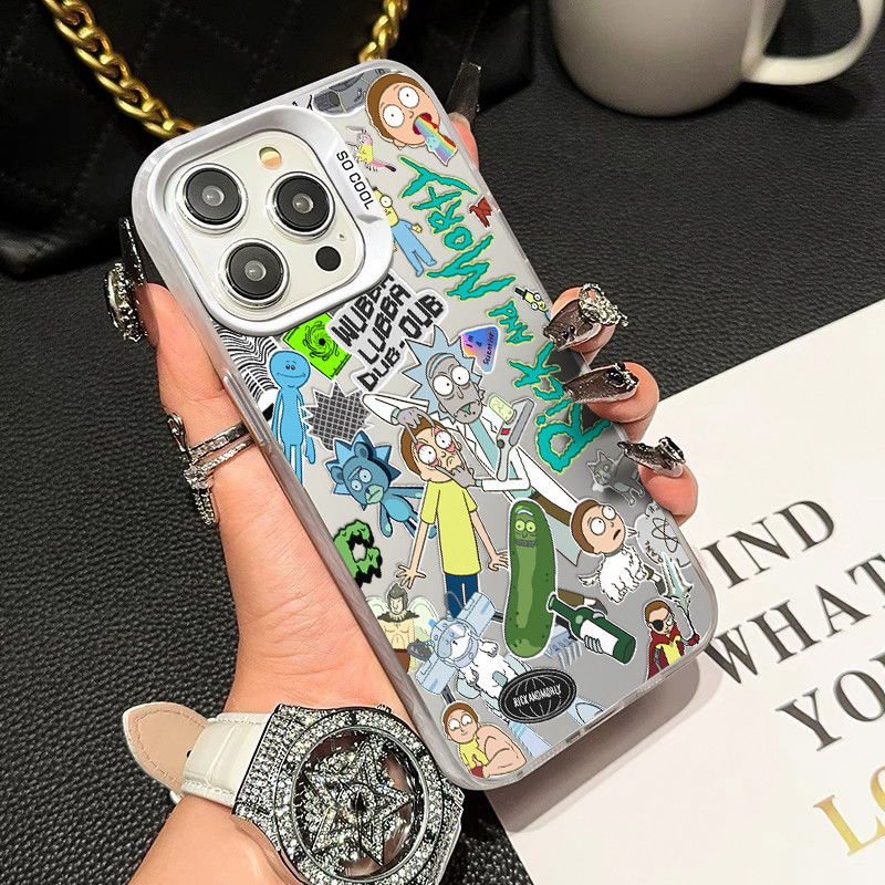 เคส For iPhone 12 13 14 15 16 Pro MAX 7 8 14 15 Plus X XR XS MAX SE ไอโฟน11 เคสโทรศัพท์มือถือแฟชั่นการ์ตูนอนิเมะสุดหรู ราคา ถูกที่สุด ดีลบีเคเค แกลเลอรีภาพที่ 9