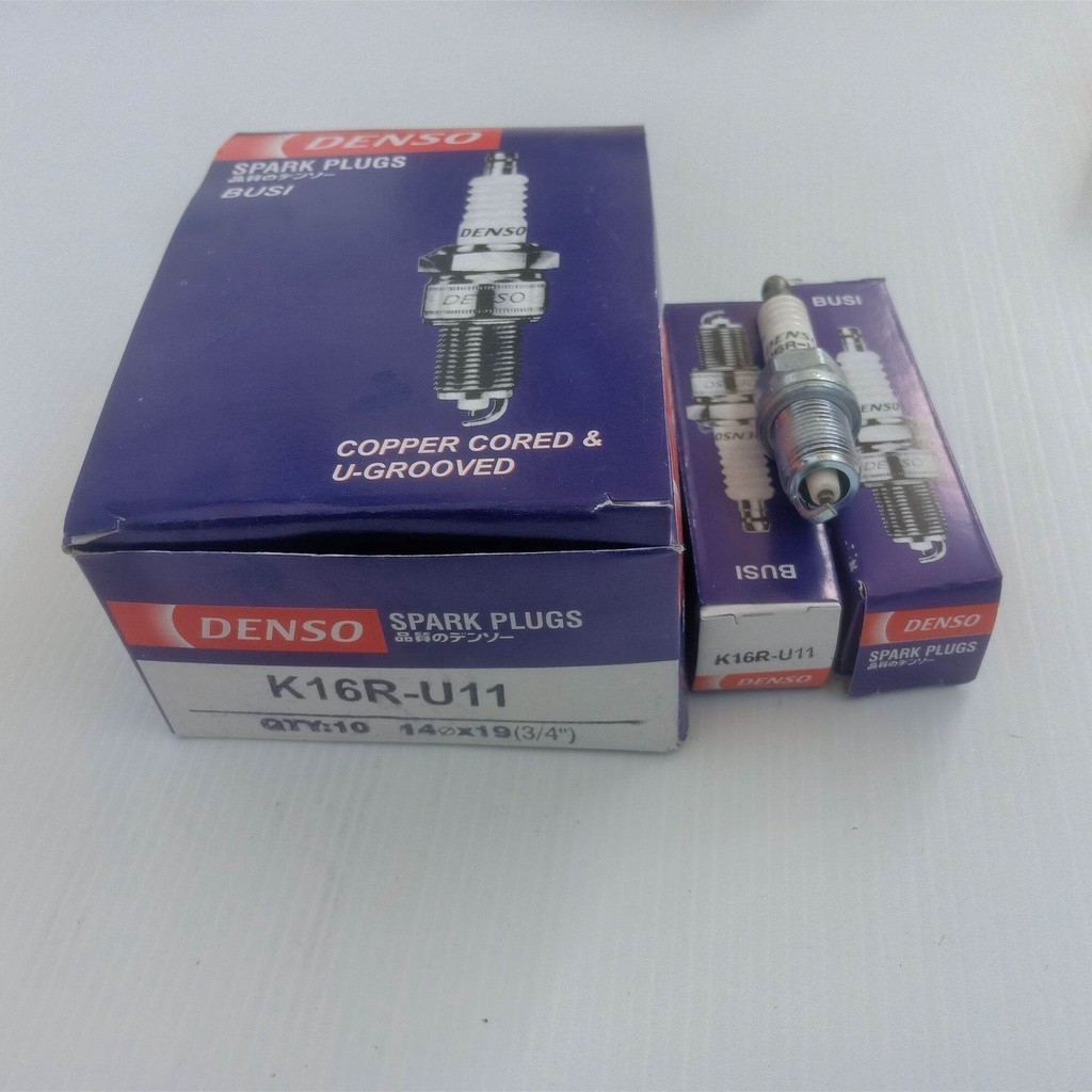 หัวเทียน K16R-U11 Denso K16RU11 Toyota Soluna Corolla Altis Yaris Car