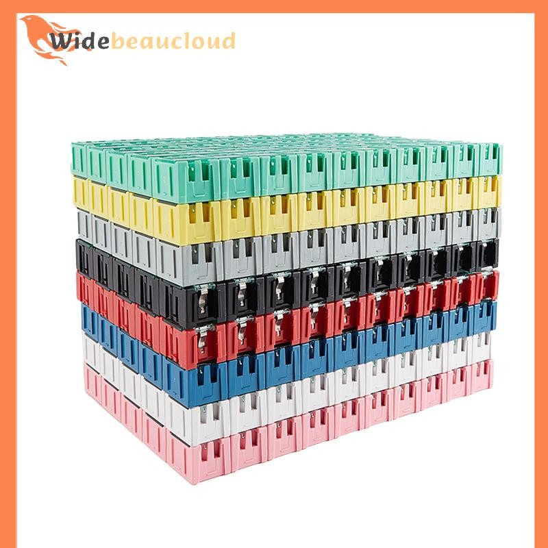 Widebeaucloud 50 ชิ้น/เซ็ต SMD SMT Electronicponent กล่องเก็บภาชนะชุด