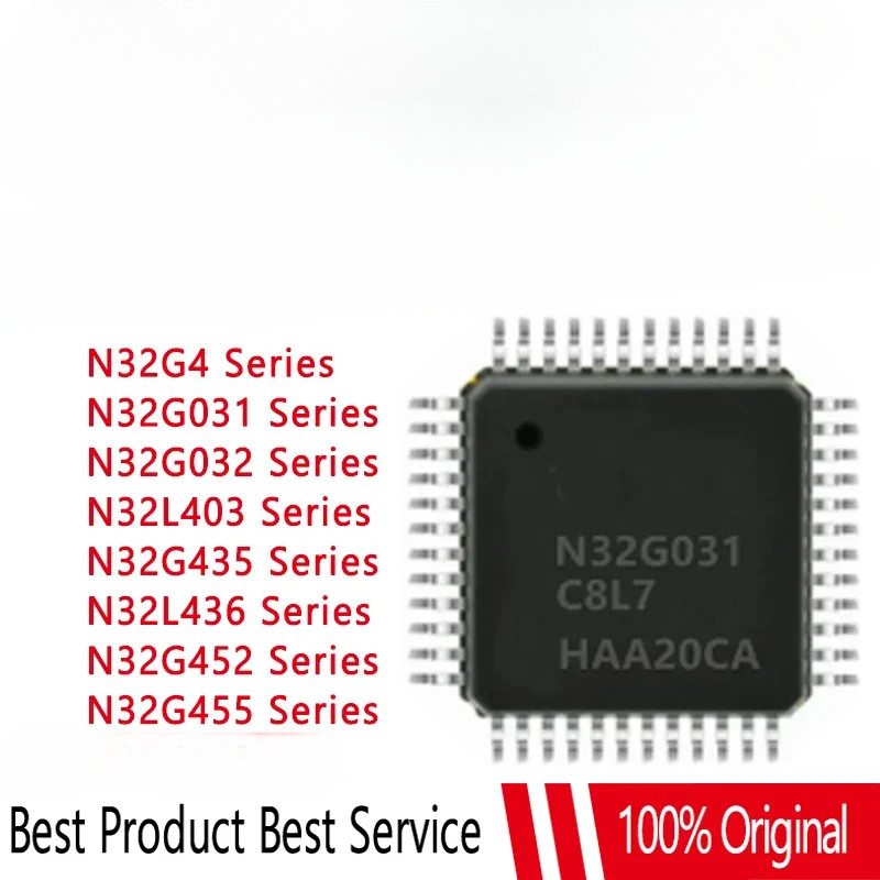 ชุด N32G4 N32G030 N32G031 N32G032 N32L403 N32G435 N32L436 N32G452 N32G455 ARM Cortex-M4 32-bit Micro