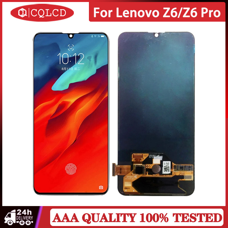 สําหรับ Lenovo Z6 Z6 Pro จอแสดงผล LCD Touch Screen Digitizer Assembly Replacement