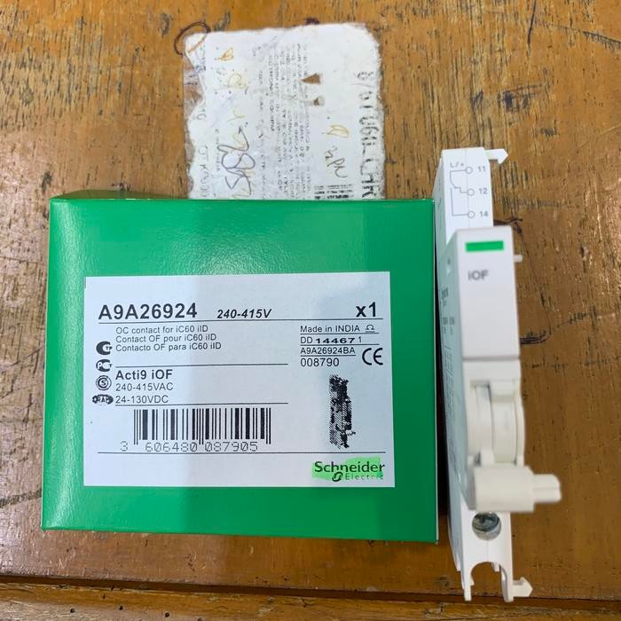 SCHNEIDER ชไนเดอร์สัมผัสเสริม iOF1 c/o ac/dc A9A26924