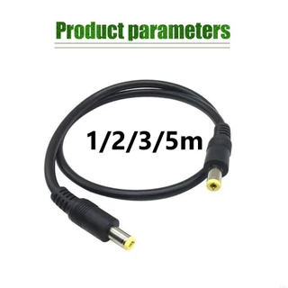 สายไฟ dc 5.5x2.1mm.สายอะแดปเตอร์กล้องวงจรปิด ความยาว1M/2M/3M/5M แจ๊ค DC power ตัวผู้