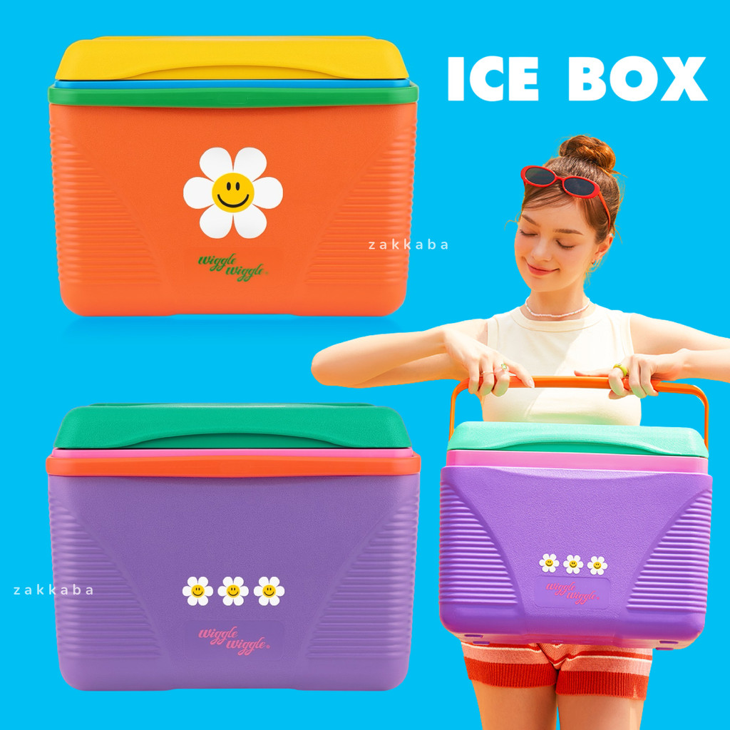Wiggle Ice Box 20L/ กล่องเก็บความเย็น ถังน้ำแข็ง วิกเกิ้ล