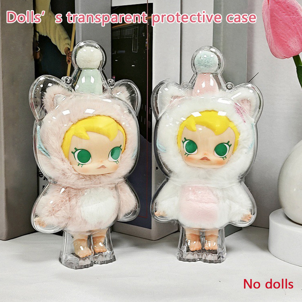 เคสใส กล่องเก็บตุ๊กตา Shell Baby Molly Pop Mart ใหม่ ราคา ถูกที่สุด ดีลบีเคเค