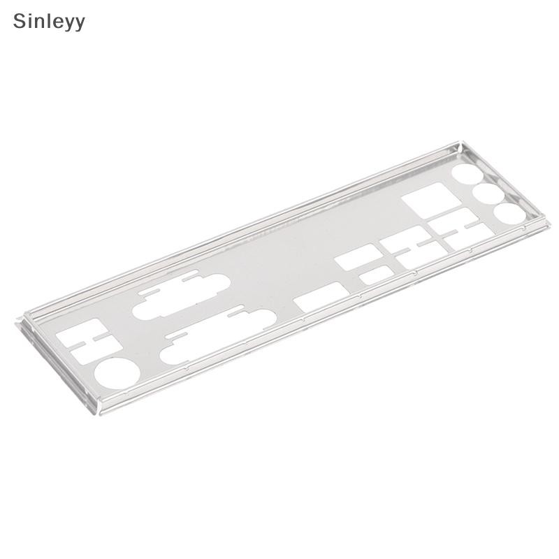 NLE ใหม่สแตนเลสแผ่นด้านหลัง BackPlate Bracket Baffle เมนบอร์ดที่ว่างเปล่าสําหรับ ASRock B450M Pro4 N