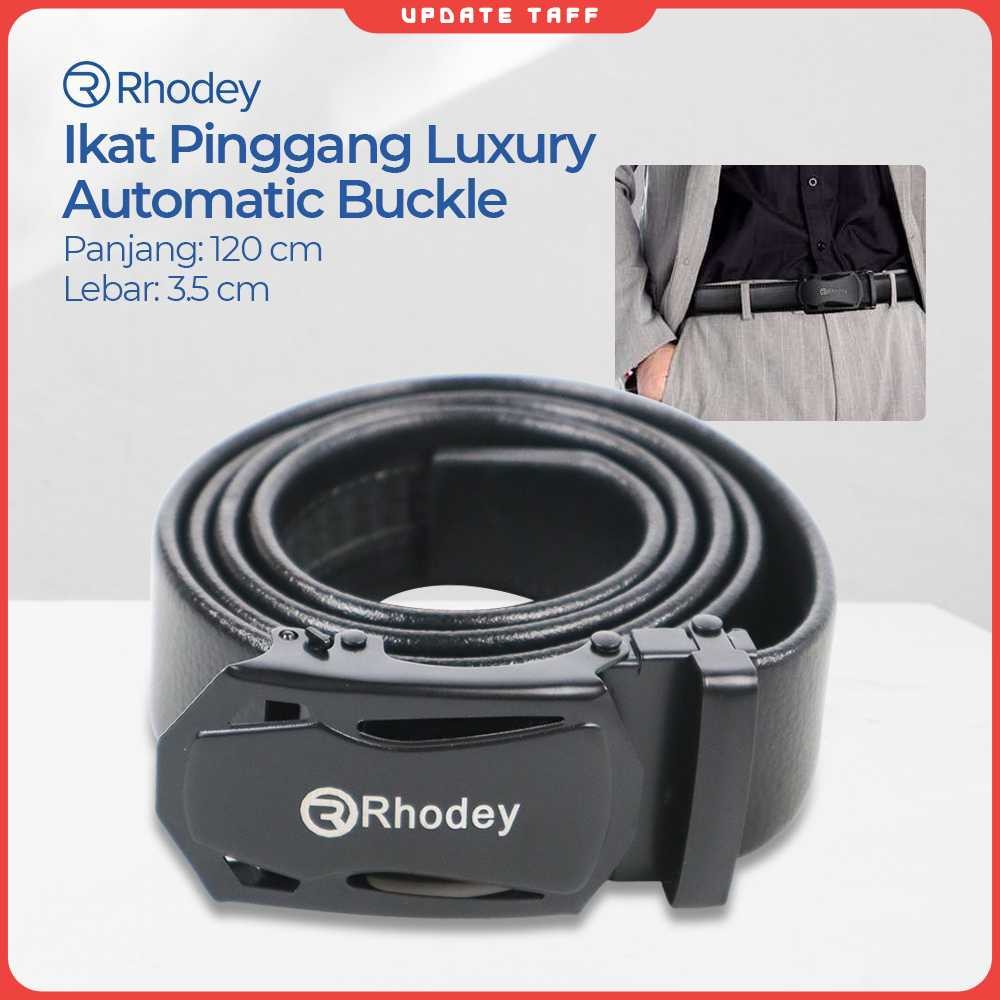 Rhodey Luxury Automatic Buckle Belt 3.5cm - WQE818