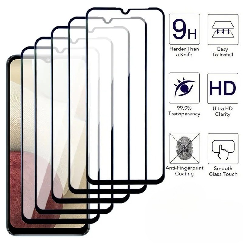 1-3 ชิ้นสําหรับ Fairphone6 Fairphone5 Fairphone4 Full Cover HD Black Edge ฟิล์มกระจกนิรภัยสําหรับ Fa