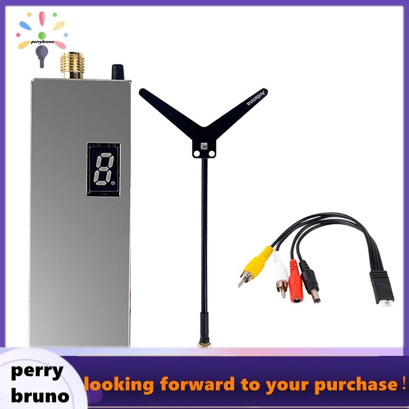 1.2G 1.6W FPV VTX + Y ประเภทเสาอากาศ 8CH 0.1mW/25mW/800mW/1600mW VTX เครื่องส่งสัญญาณสําหรับระยะไกล 