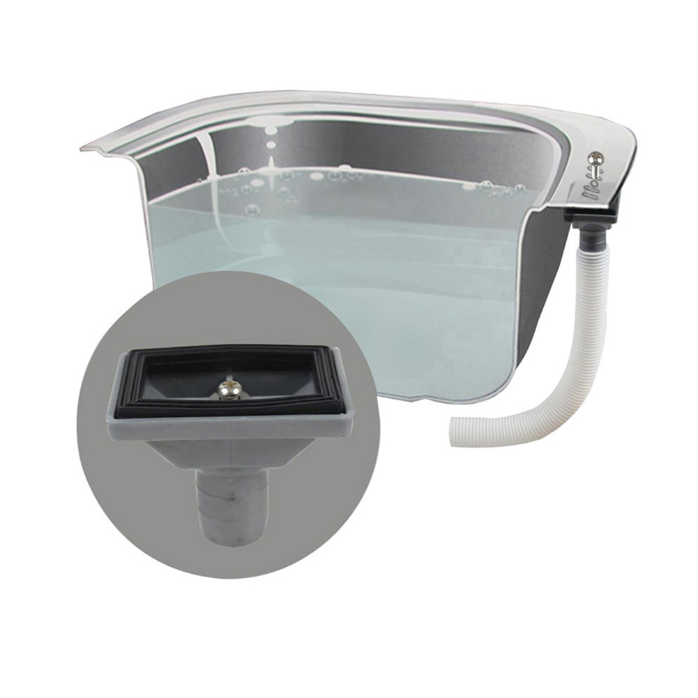 #TWILIGHT#Simple Installation Upward Rectangle Overflow Pipe Accessory for Sinks❀