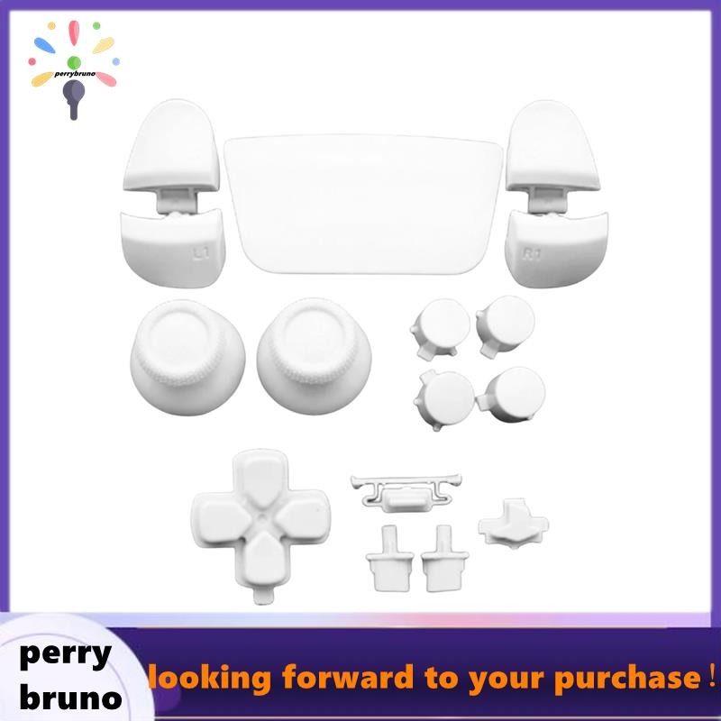 1 ชุดปุ่มเต็มรูปแบบสําหรับ 5 3.0 Thumb Sticks จอยสติ๊กหมวก L1 R1 L2 R2 D-Pad สําหรับ V3 Controller B