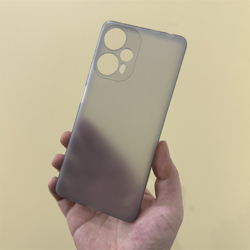 For Redmi K60 K70 K80 Turbo 3 4 POCO F5 F6 F7 Pro Ultra X7 X6 Soft TPU Slim Back Case Shockproof Matte Clear Cover anti-fingerprint