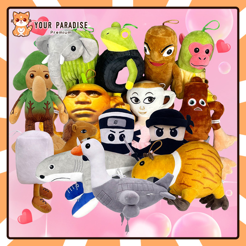 ตุง ตุง จาร์ เกมรูปตุ๊กตาของเล่นตุ๊กตาห้องฉลามโซฟาเครื่องประดับตกแต่งตุ๊กตาน่ารัก สุด ๆ อ่อนนุ่ม แปลกใจของขวัญวันเกิดหมอน