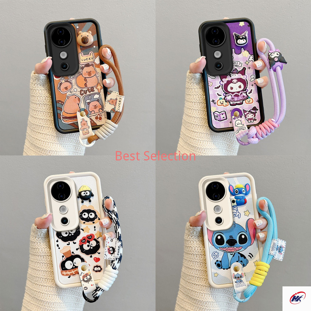 เคส vivo V40 เคส VIVO V40 pro สําหรับเคสโทรศัพท์ซิลิโคนอ่อนนุ่มการ์ตูนอนิเมะ BBMD