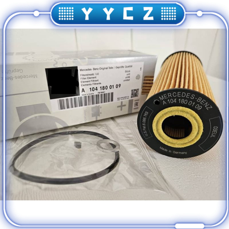 กรองน้ํามันเครื่อง A1041800109 / 1041800109 Mercedes M111 M111K M104 W202 C-CLASS W203C-CLASS W208 CLK