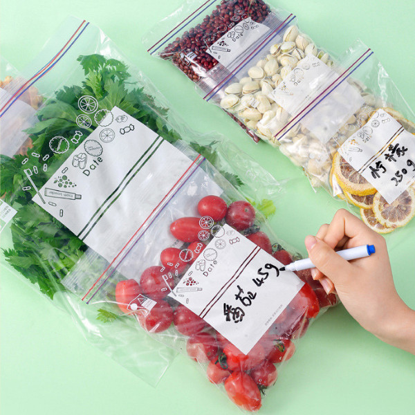 double.thai ถุงถนอมอาหาร  สองชั้น ถุงซิป ถุงถนอมอาหาร กันน้ำ พร้อมส่ง - รูปที่ 2