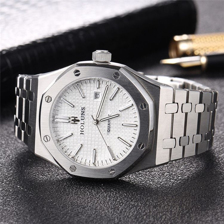 Hhh 2021 สินค้าใหม่ Holuns Royal นาฬิกาผู้ชายควอตซ์กันน้ํา Oak นาฬิกา Luminous Men นาฬิกาแฟชั่นลําลอ