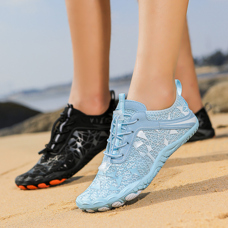 รองเท้าชายหาดกลางแจ้งรองเท้าต้นน้ํา 35-46 รองเท้า, five, fingers, ที่, ทราย, ใส่”