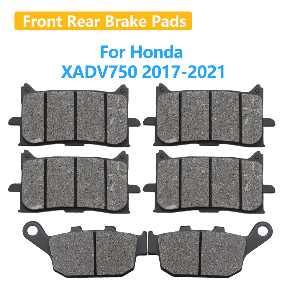 ผ้าเบรคหน้าด้านหลังสําหรับ Honda XADV750 X-ADV750 ADV750 ADV 750 2017-2021 2020 2019 2018 อุปกรณ์เสร
