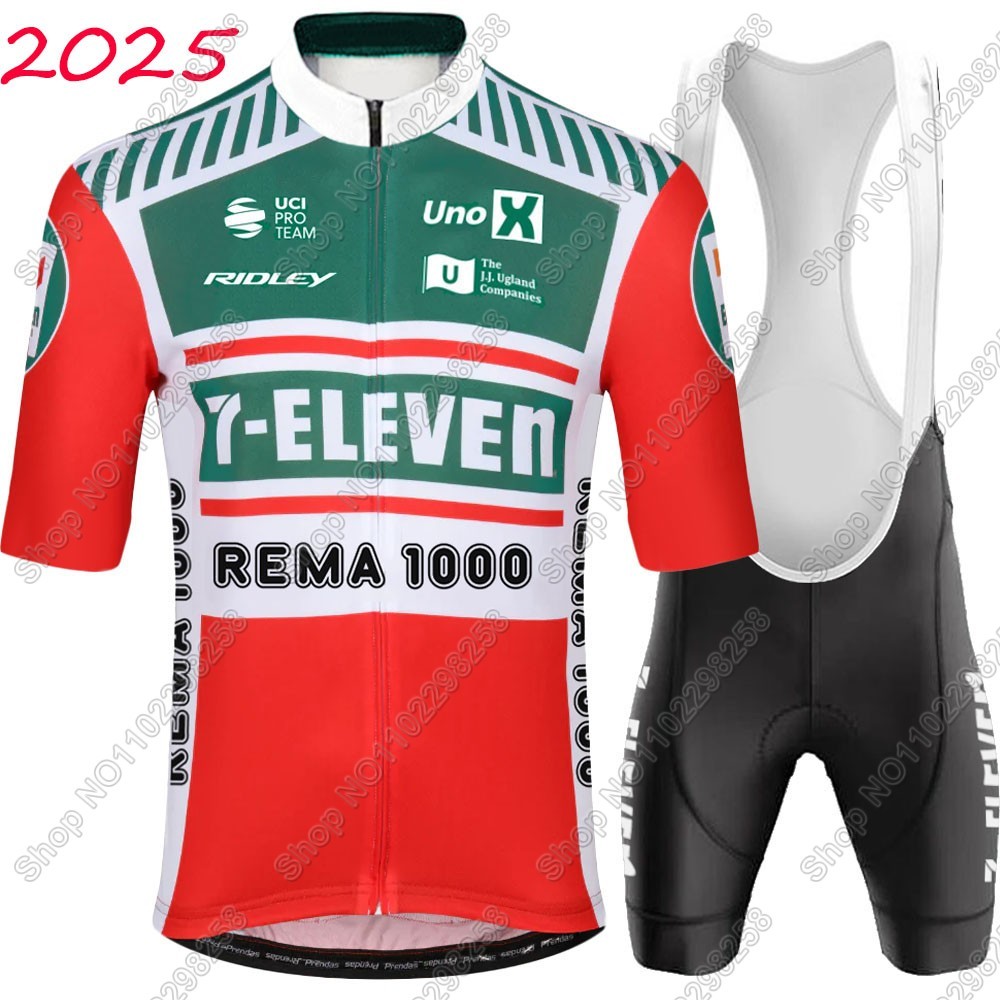 POWERBAND Ridley Pro Team UNO X Cycling Jersey & Bib Shorts for Road Bikes