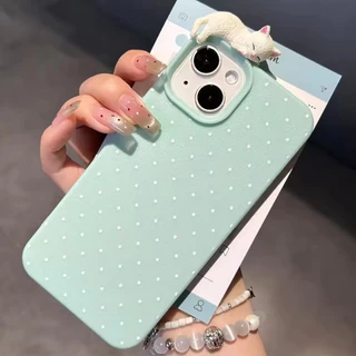 เคสโทรศัพท์ For iPhone 11 13 16 pro max Case iPhone 13 17 15 pro max 12 14 13 pro max 16 13 Pro อุปกรณ์น้องแมว การ์ตูน