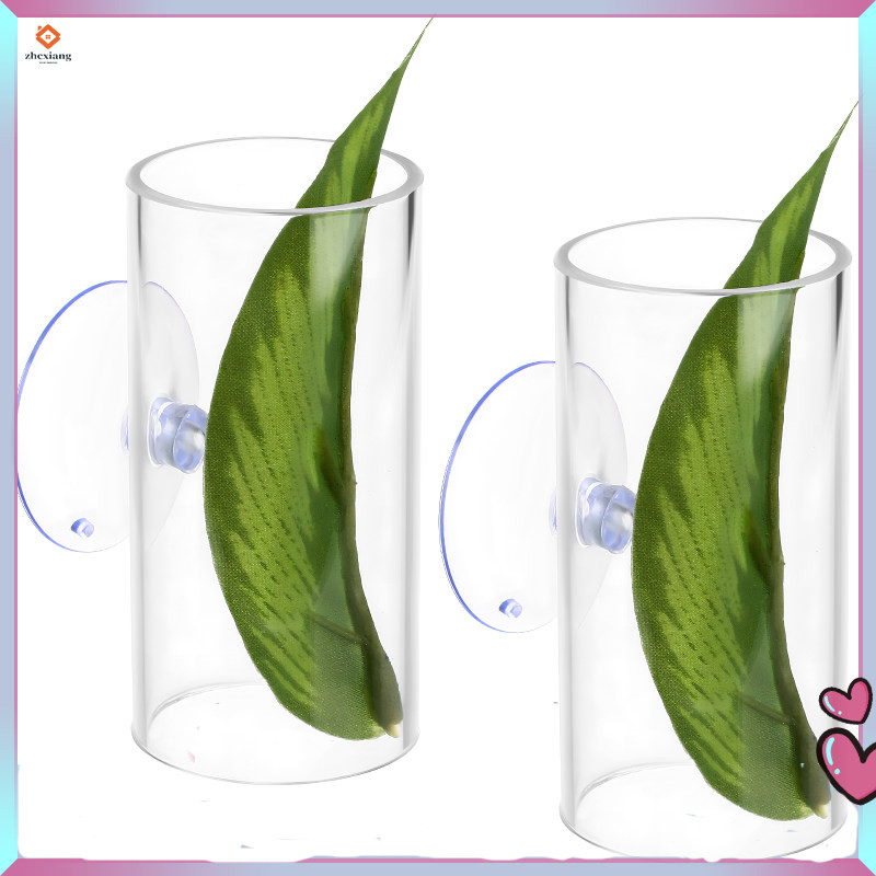 🌸 อุปกรณ์ตู้ปลา รังอุโมงค์ใส ขนาด 8.00x4.00x4.00 ซม. 2 ชิ้น