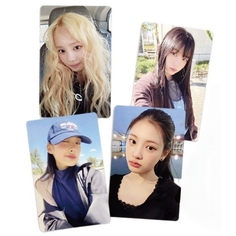 4pcs เด็ก DOLT Cry F GIRL การ์ด Lomo Bet Youll Regret It อัลบั้ม Photocards Yihyun Kumi Mia Benie ภา