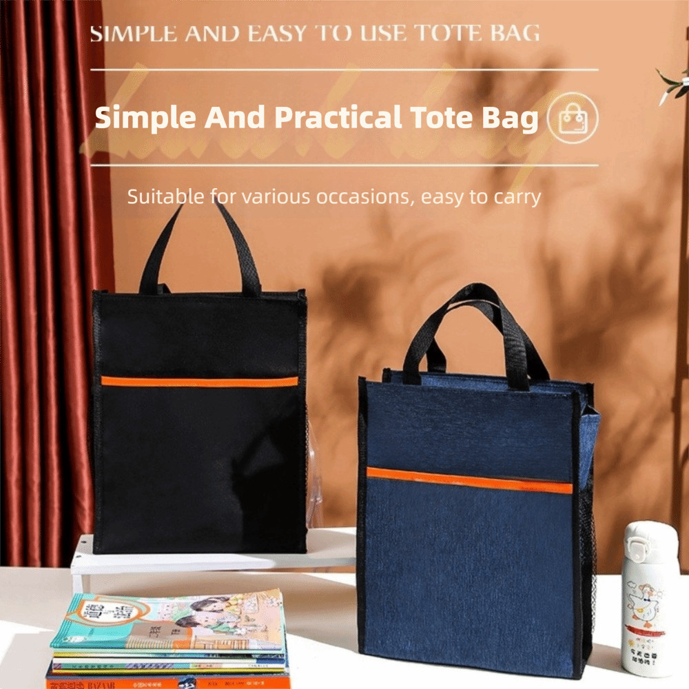 MAGICIANIP Office Tote Bag, กระเป๋าถือนักเรียนที่ทนทานเกินจริง, สํานักงานกระเป๋าเอกสาร Cation คุณภาพสูง ราคา ถูกที่สุด ดีลบีเคเค แกลเลอรีภาพที่ 6