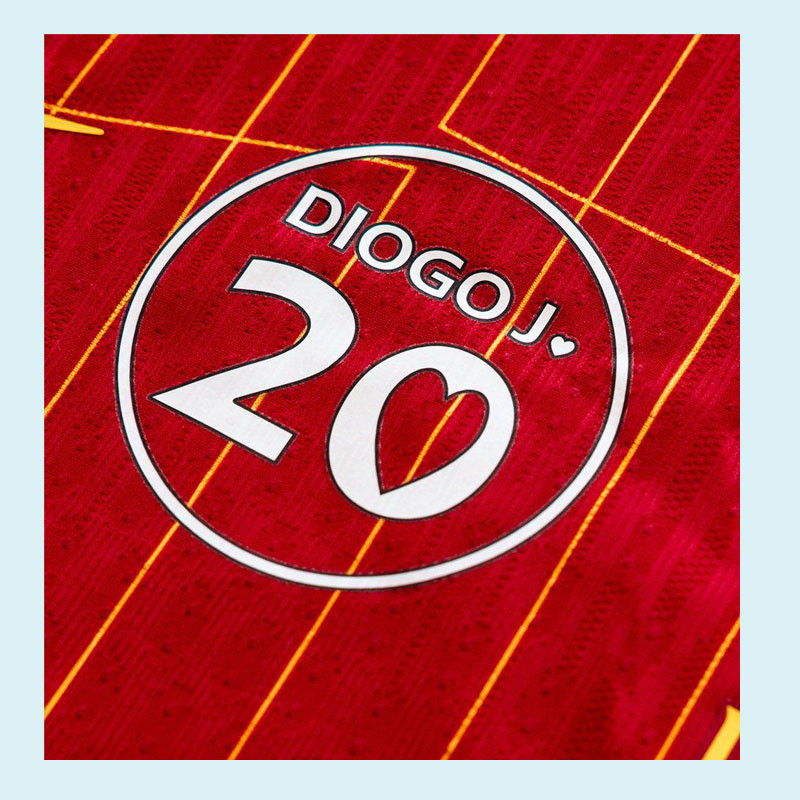 20 Diogo Jota Patch Chest Memory Badge ป้ายแพทช์ฟุตบอลถ่ายโอนความร้อน