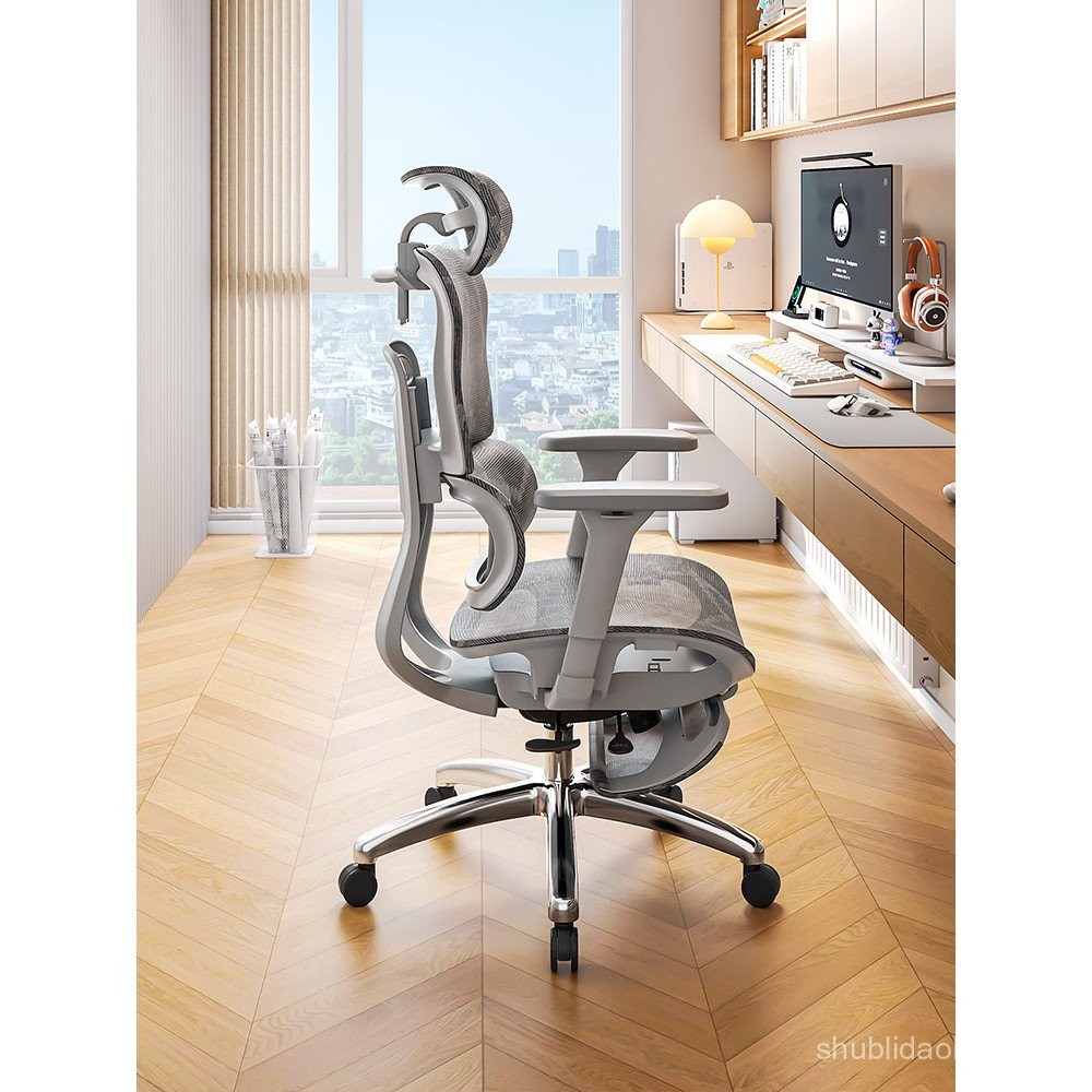 Yisong W9005 เก้าอี้ตามหลักสรีรศาสตร์เอวสนับสนุนคอมพิวเตอร์ในครัวเรือนสบายอยู่ประจําเก้าอี้สํานักงาน