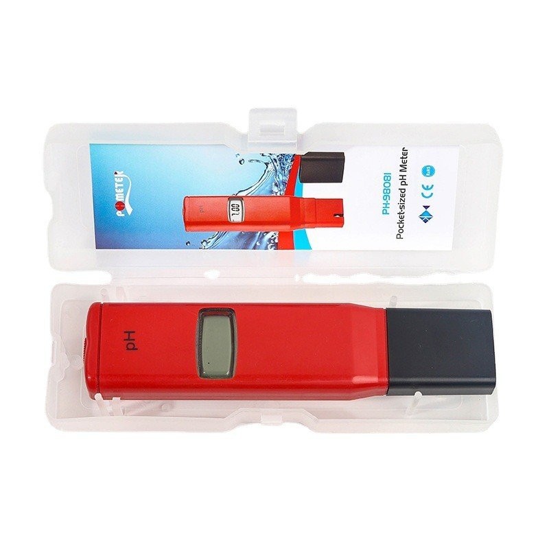 PH Meter PH98081 สระว่ายน้ํา PH Tester ปากกาทดสอบ 2 in 1 แบบพกพา Aquarium อุณหภูมิ PH Tester IGUP