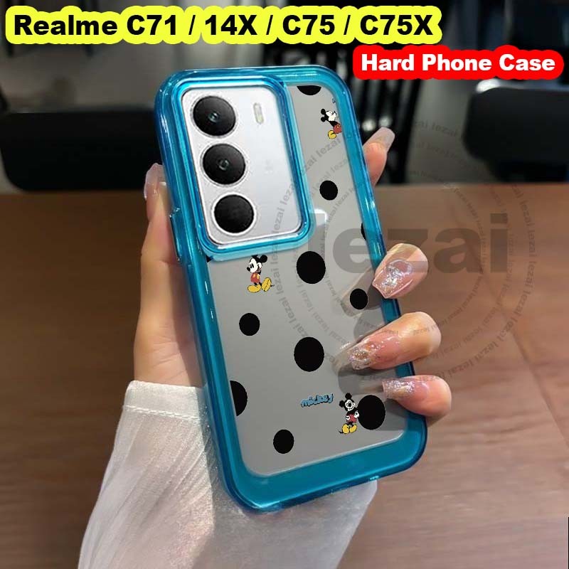 เคส Realme C71 C 71 C75 C75X 14X เคสกันกระแทกแบบแข็งน่ารักฝาหลัง