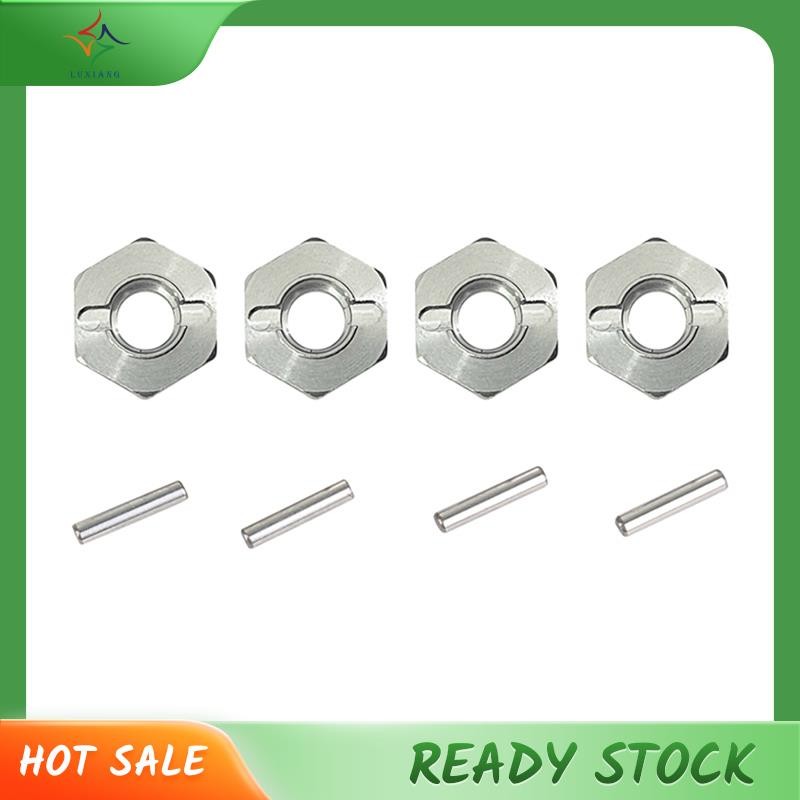 [luxiang.th] Metal Wheel Hex Wheel Hex Hub Adapter 12mm for MJX Hyper Go H16 16207 16208 16209 16210